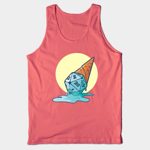 Critical Miss Tank Top by yourtoyrobot